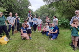 Pond dipping in Phillips Park