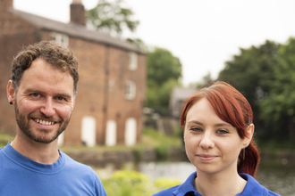 Tom and Sara from Canal and River Trust