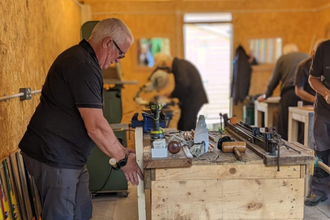 Seven Acres Men in Sheds