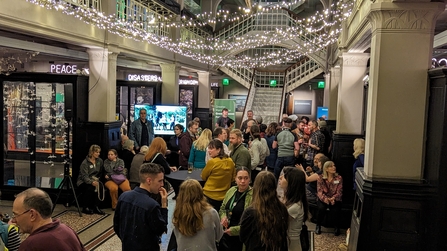 The living worlds gallery at manchester museum, full of Green Spaces Fund winners