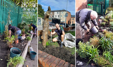 LEAP have planted eight trees, over 500 different plants and over 1,000 bulbs!