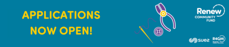 Renew Community Fund Banner OPEN - April 2025
