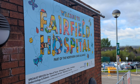 Fairfield Hospital received support in Round 4 of the Green Space Fund