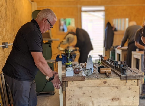 Seven Acres Men in Sheds
