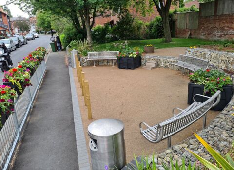 Parsonage Pocket Park - Withington Village Regeneration Partnership